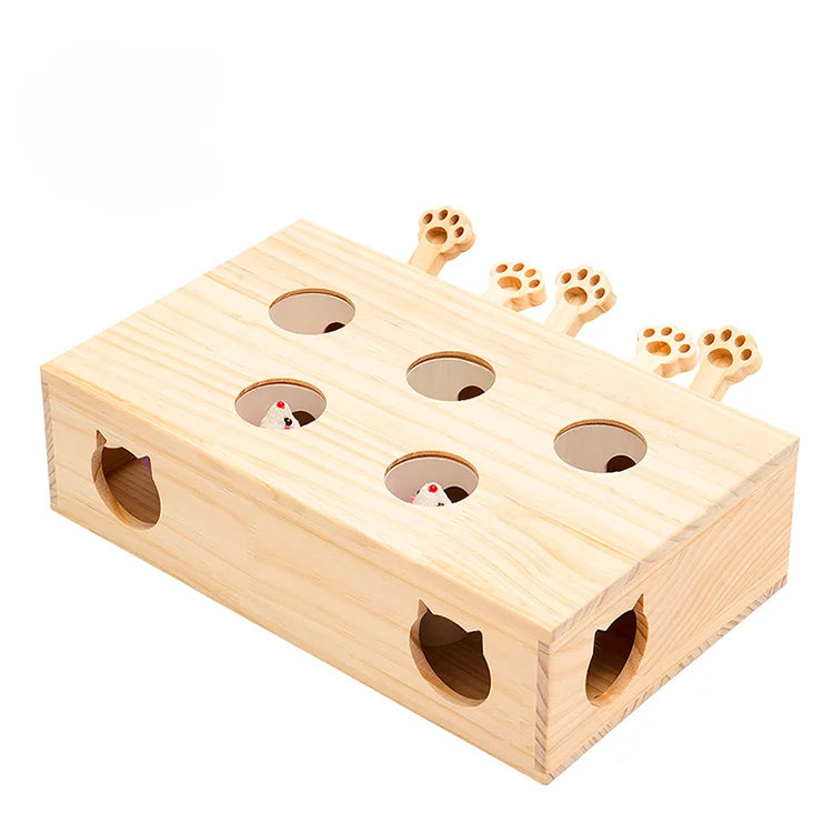 Whack-a-Mouse Cat Toy