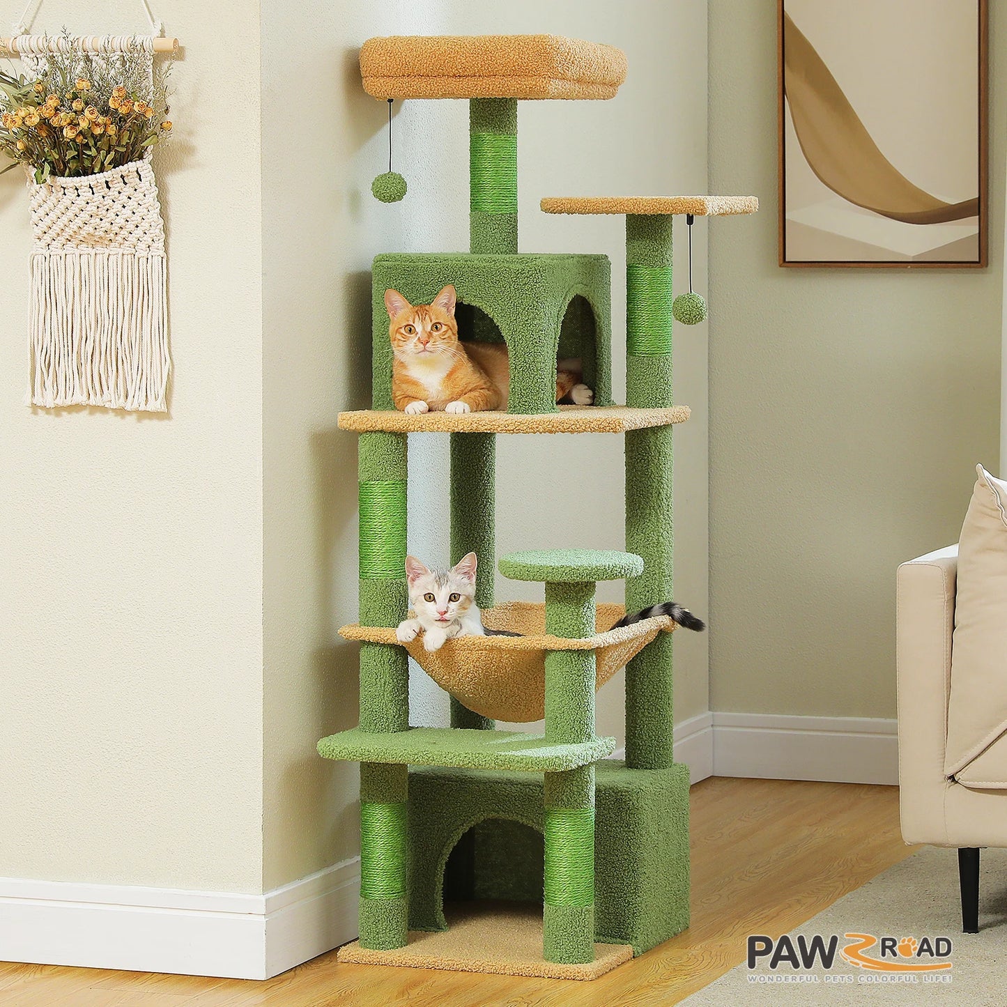 Padded Cat Tower