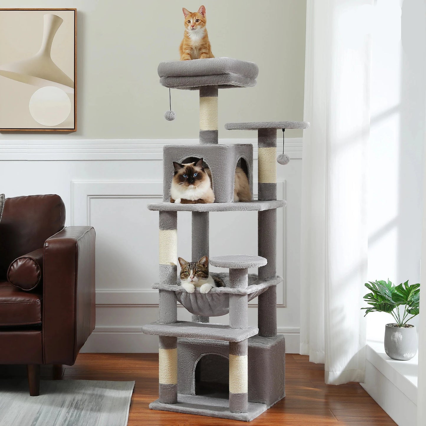 Padded Cat Tower